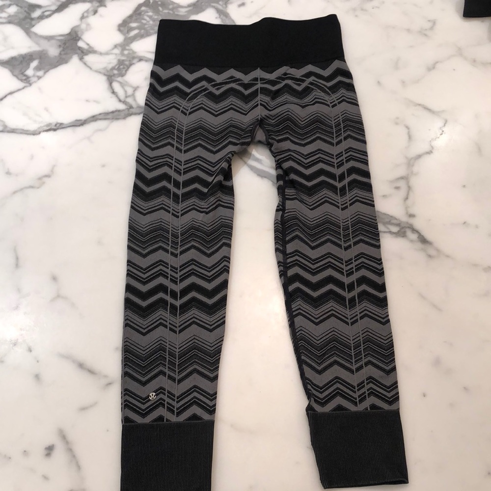 Striped leggings! Barely worn